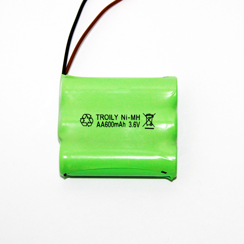 Ni-MHAA600mAh 3.6V可充電電池組